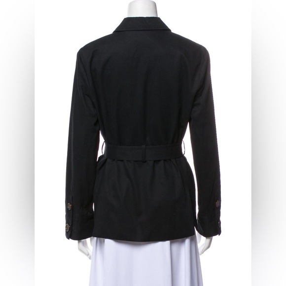 Misha Nonoo Utility Black Jacket Pockets XL - Picture 4 of 11